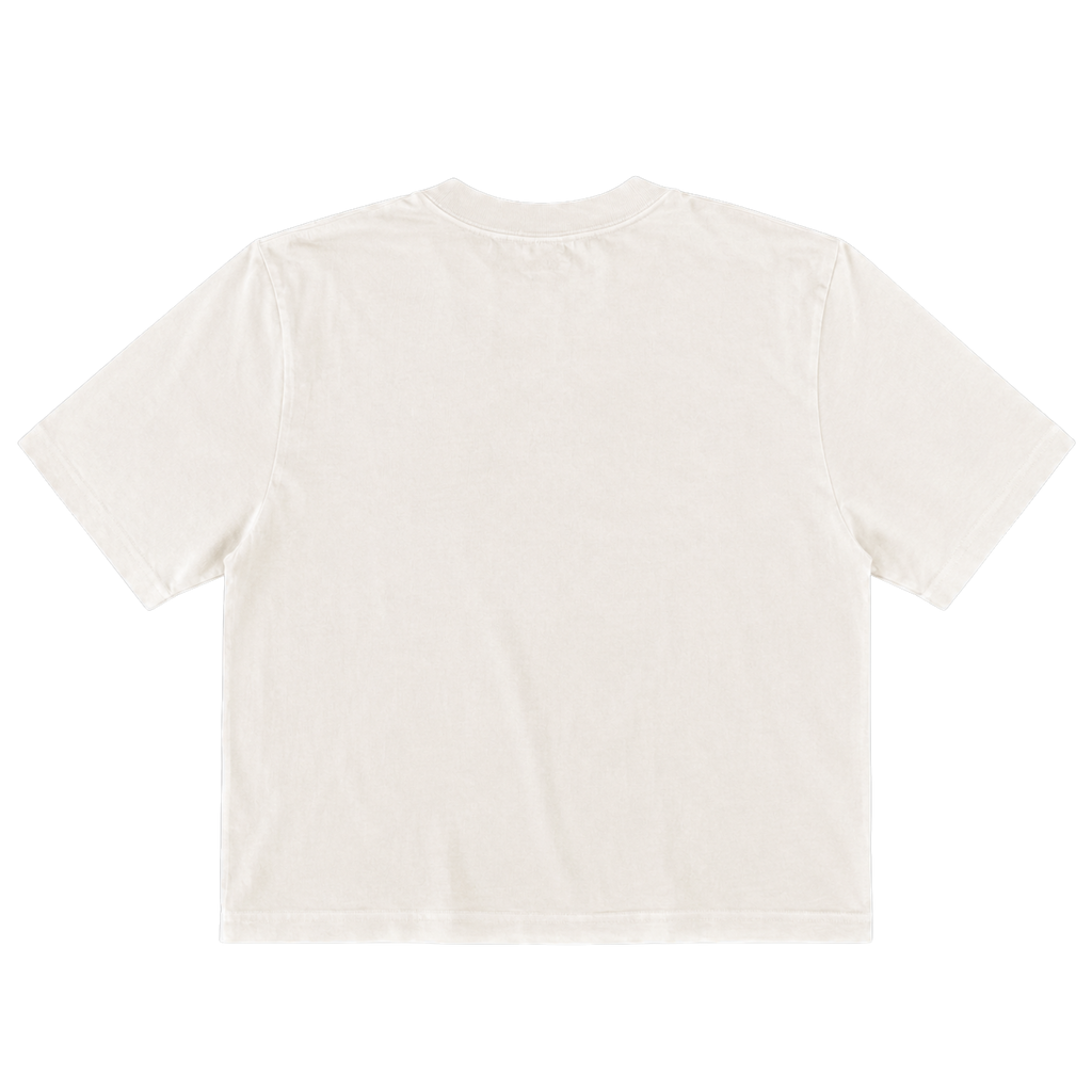 Club Cropped Tee - Natural