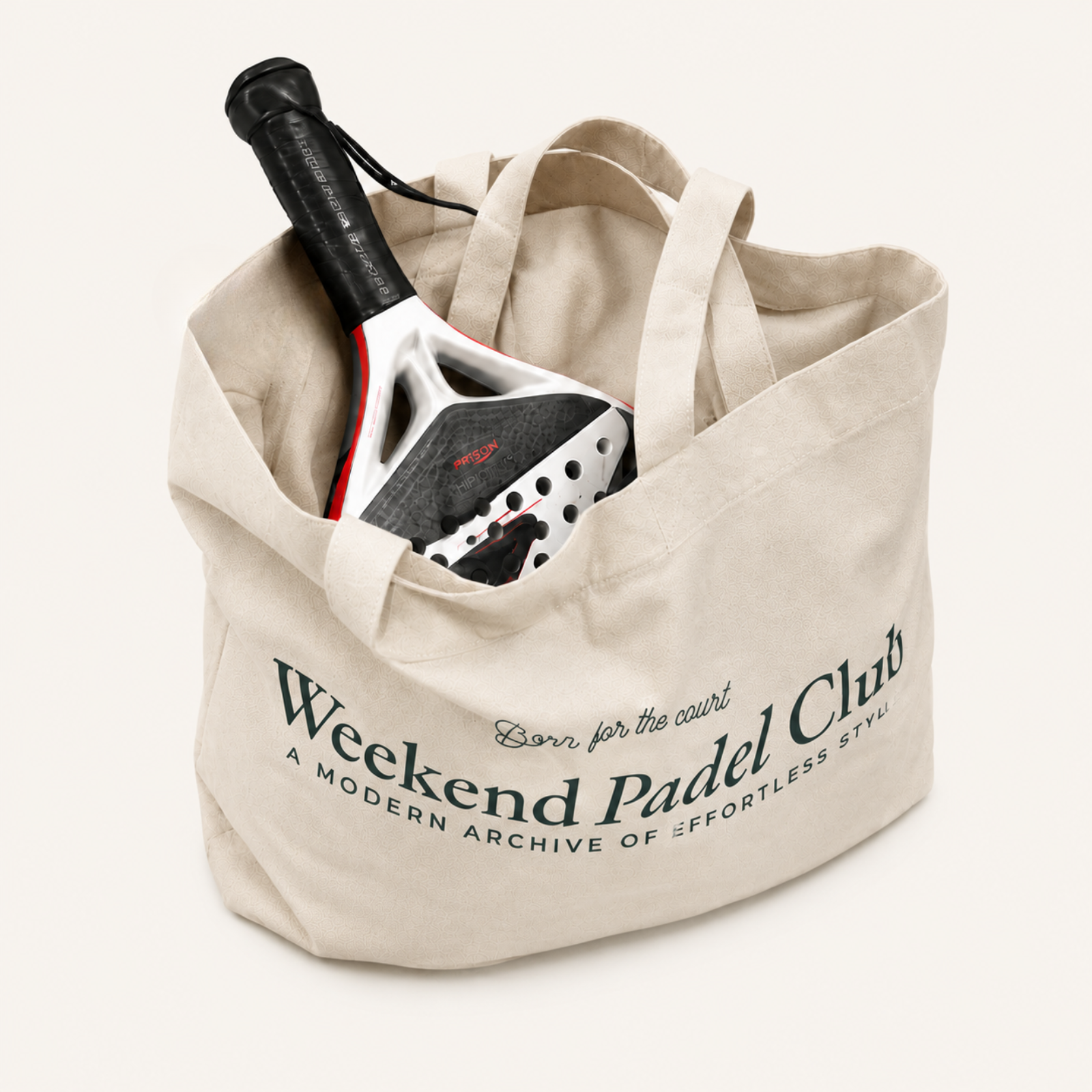 Courtside Tote - Natural