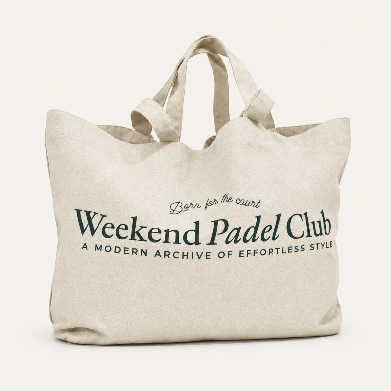Courtside Tote - Natural
