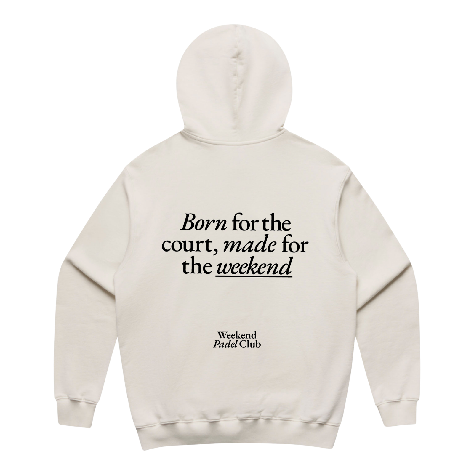Born & Made Hoodie - Natural