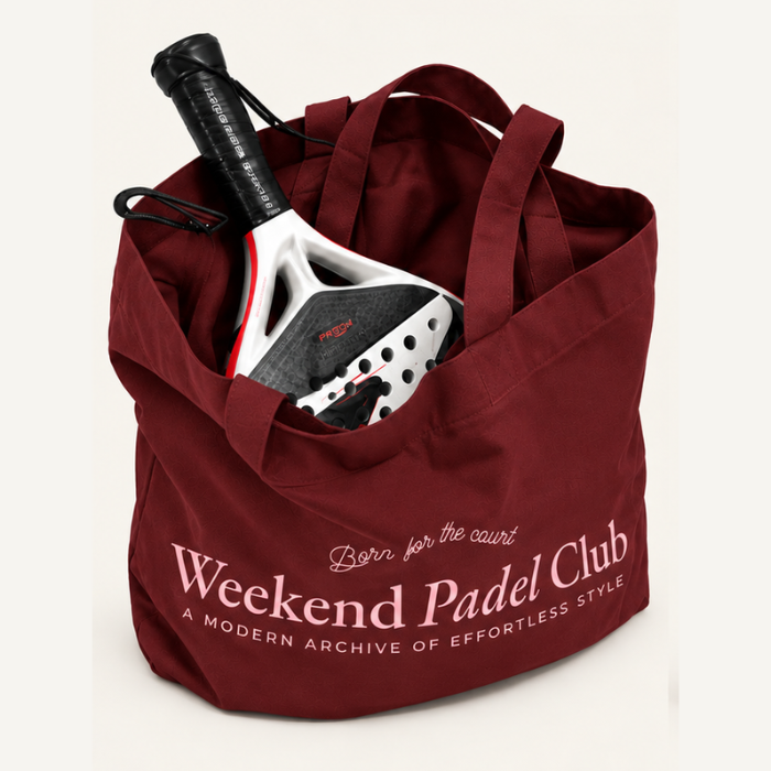 Courtside Tote - Burgundy