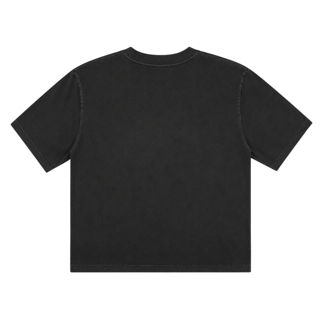 Club Cropped Tee - Vintage Black